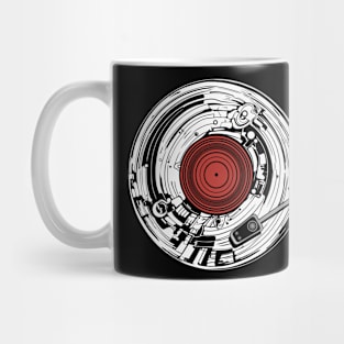 White Vinyl Mug